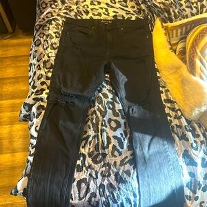 Black Empire ripped jeans size 34
